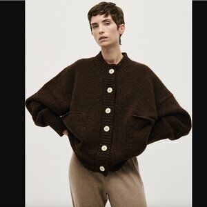 NWOT Babaa Cardigan No11 Earth